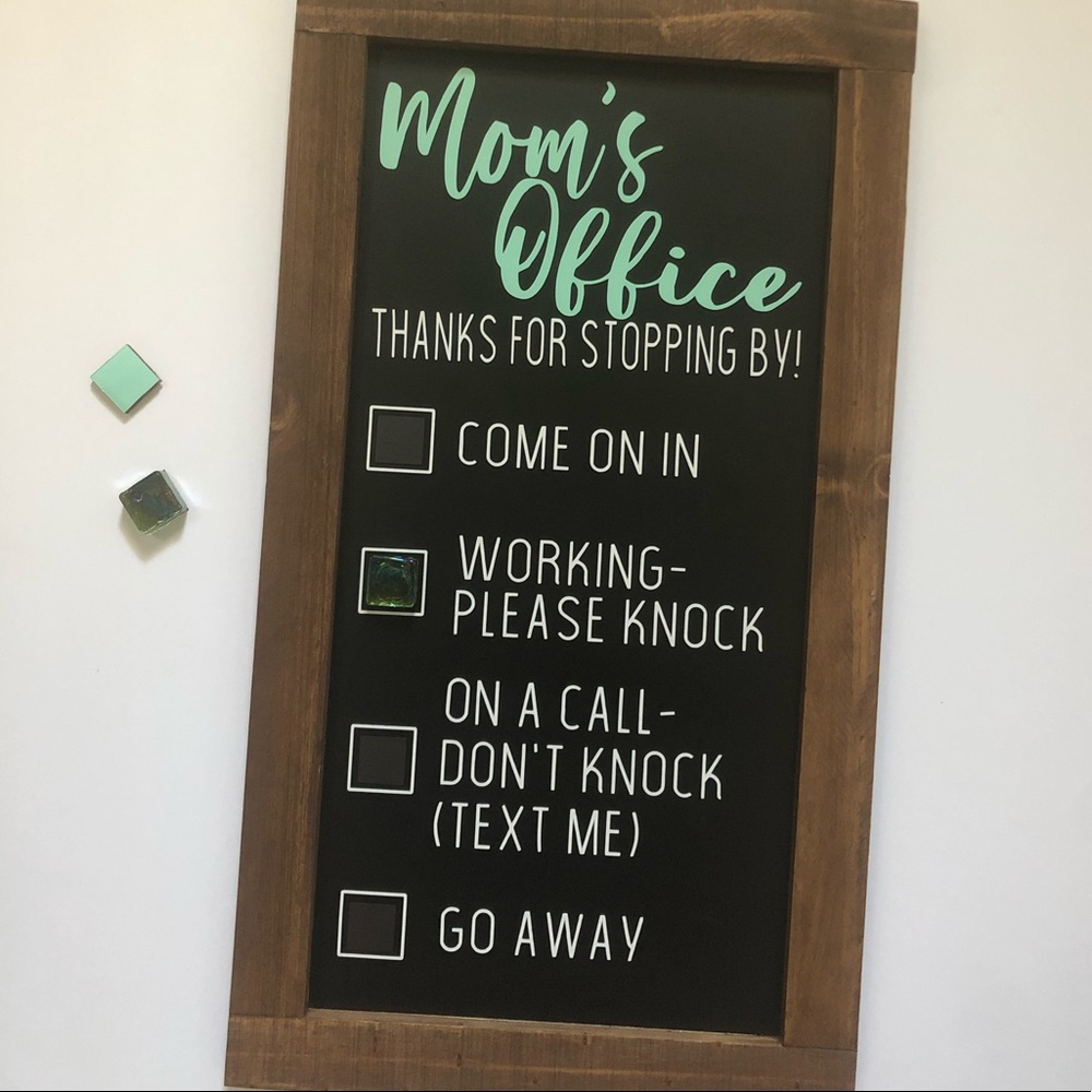Personalizable door sign